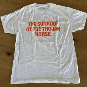 Virgil Abloh Figures of Speech white t-shirt.